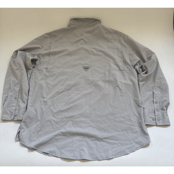 Columbia Omin-Shade PFG Vented Fishing Shirt Long Sleeve Outdoor Gorpcore TXL - Picture 6 of 11